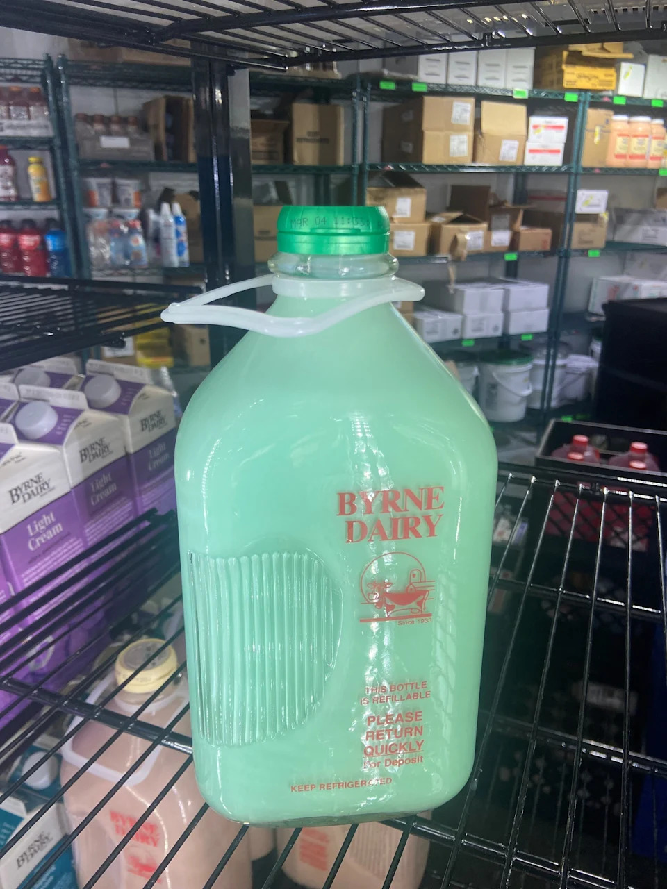 Official drink: Milk.