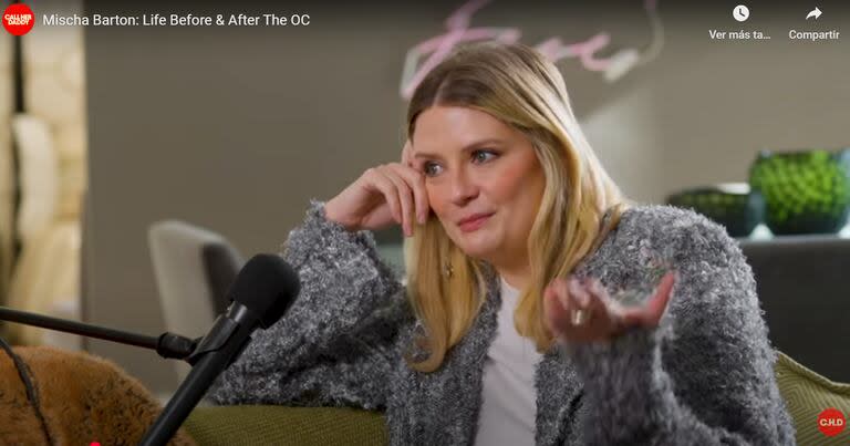 Mischa Barton se refirió a su