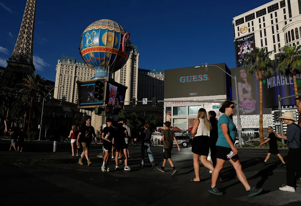 Immigration crackdown causing ‘Trump slump’ in Las Vegas tourism, unions say