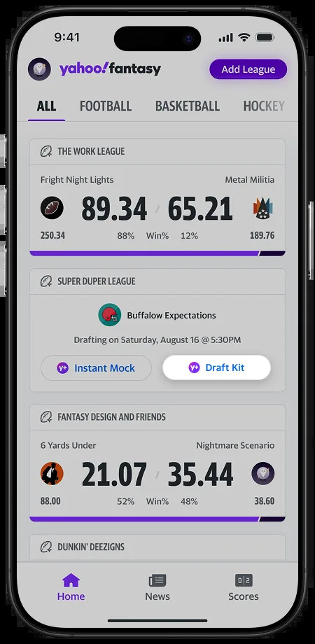 Get draft ready with your own personalized Yahoo Fantasy Plus Draft Kit!