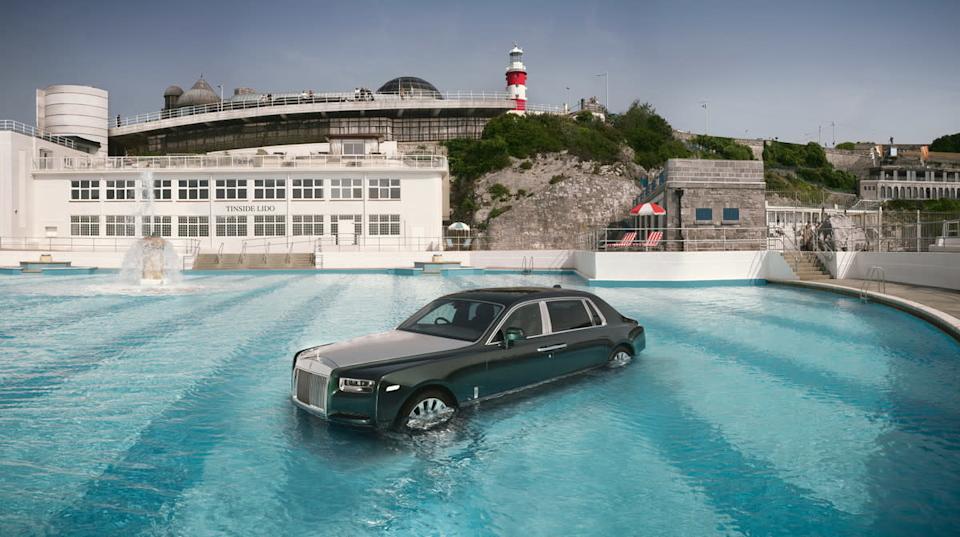 Rolls-Royce Threw A Phantom In A Pool Because Keith Moon (Maybe) Did It First