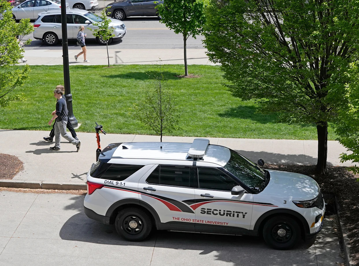 Why are there more police around Ohio State? Don't panic.