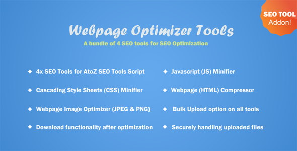 Webpage Optimizer Tools for A to Z SEO Tools Webpage Optimizer Tools for A to Z SEO Tools