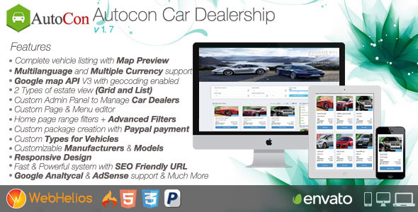 Autocon Car Dealership v1.7.0 Autocon Car Dealership v1.7.0