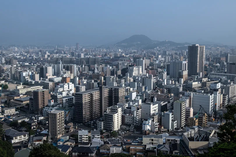 The city of Hiroshima, which has been completely rebuilt after being destroyed by a nuclear attack in 1945, is pictured on August 4, 2020 in Hiroshima, Japan. / Credit: Getty Images