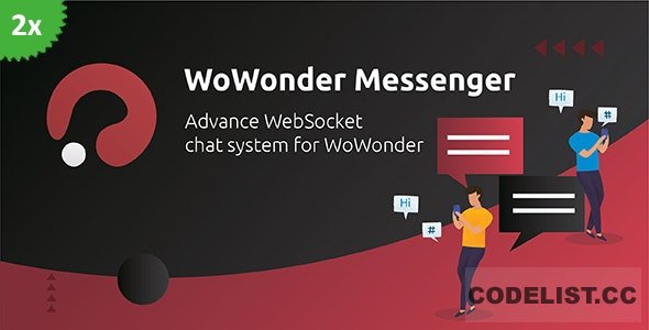Real-Time Messenger (websocket) & Music Plugin for WoWonder Social Network (Free audio/video calls) v1.7