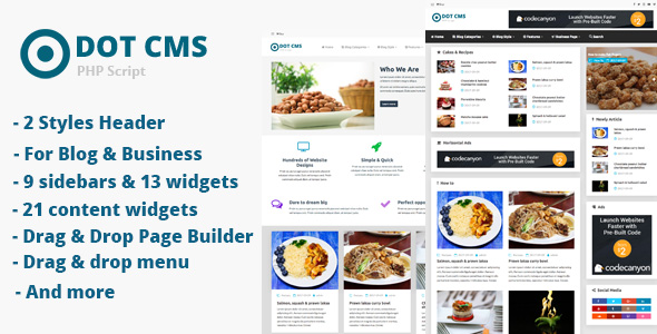 DOT Micro CMS v1.0.1 - PHP Script 