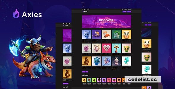 Axies v2.0 - Premium Downloads Scripts System with Website