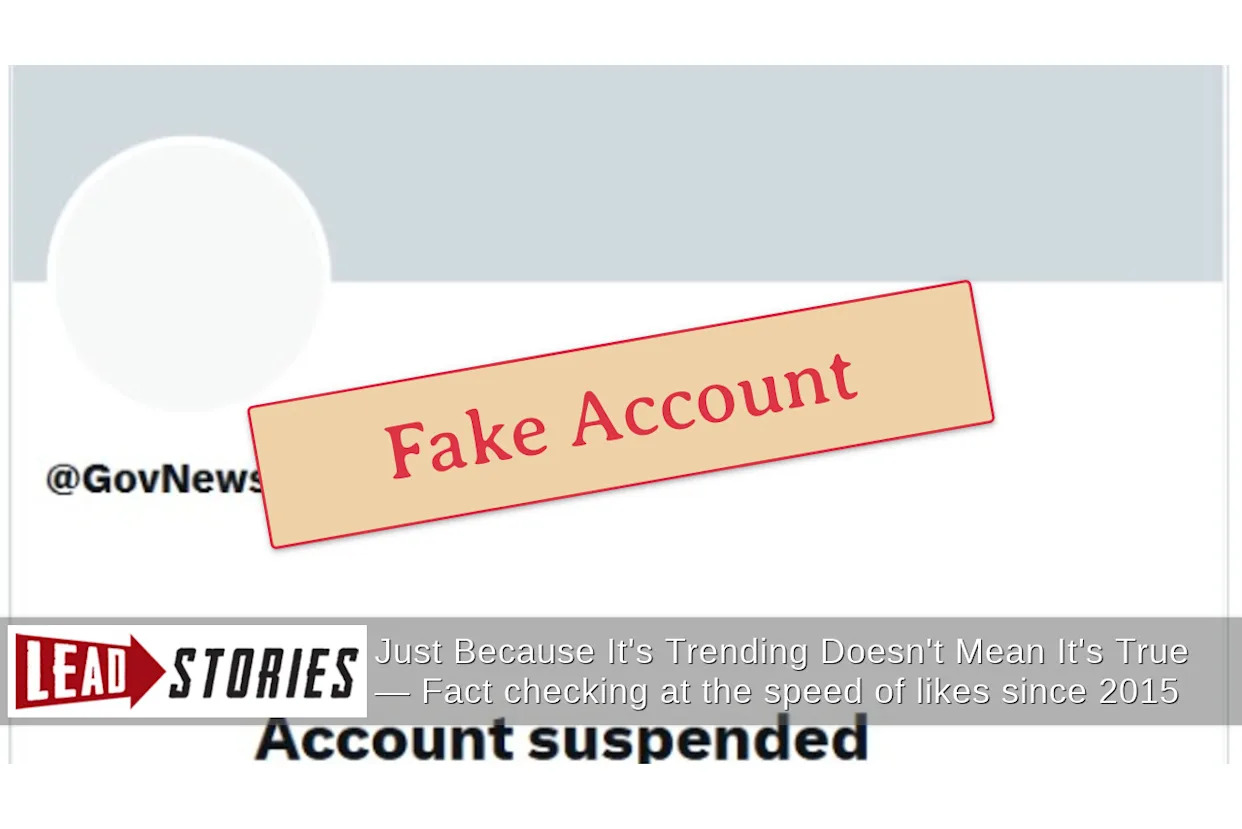 Fact Check: Gavin Newsom Press Office Account On X Was NOT Suspended -- Hoaxer Used A Facsimile Of Real Account
