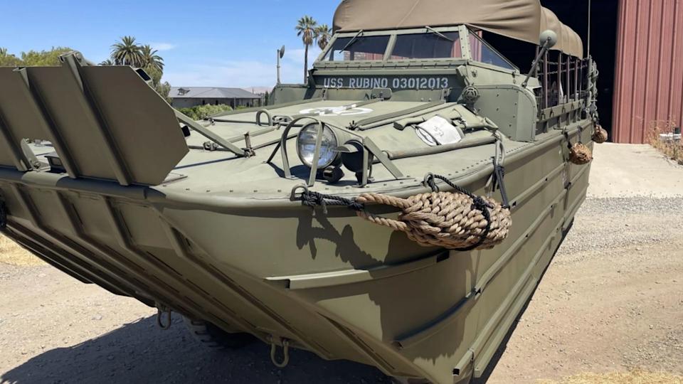 By Land And Sea: Grab This 6X6 Amphibious Military Vehicle