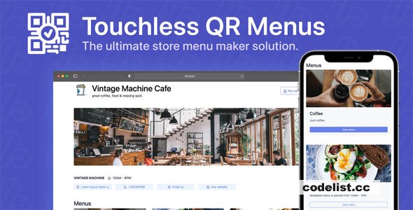 66qrmenu v43.0.0 - Touchless QR Code Menus - nulled