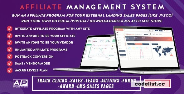 Affiliate Management System v8.0.0.0 - nulled