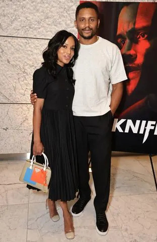 Eric Charbonneau/Cinetic via Getty Kerry Washington and Nnamdi Asomugha