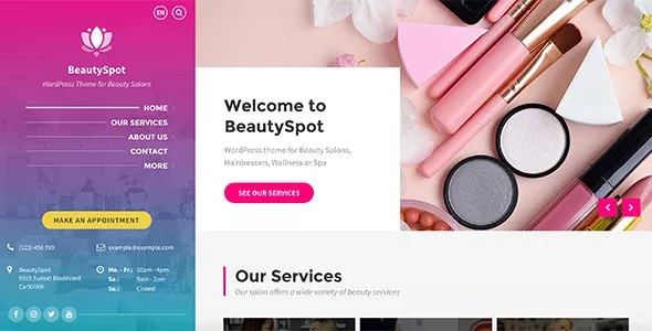 BeautySpot - Beauty Salon WordPress Theme v3.5.16