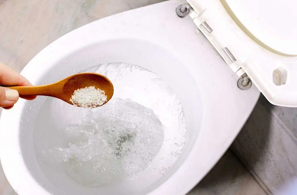 Lý do nhiều người đổ muối vào bồn cầu bị tắc nghẽn