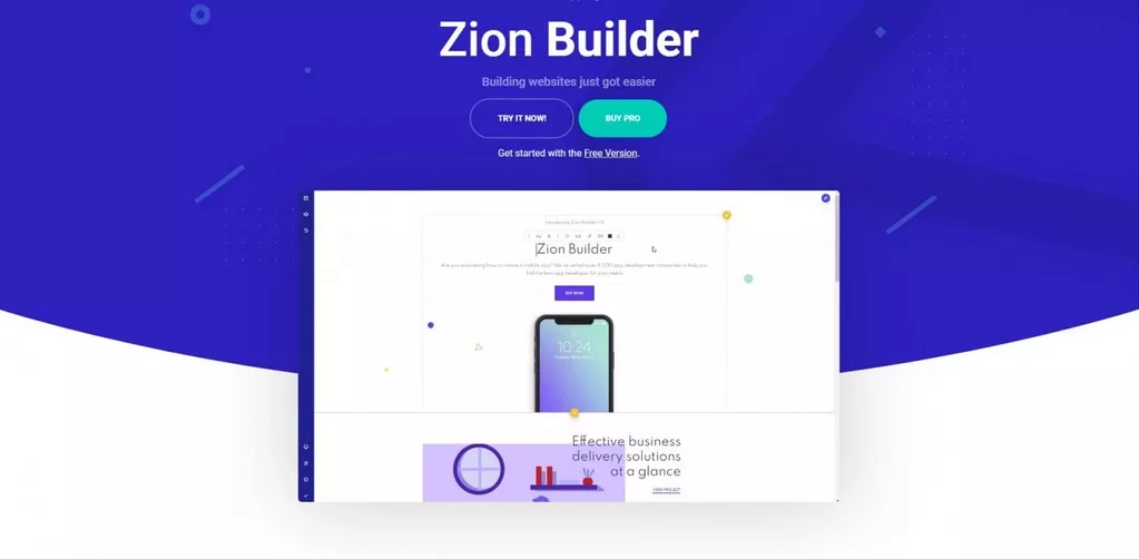 Zion Builder Pro - Fastest WordPress Page Builder v3.6.8