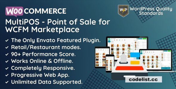 MultiPOS v3.0.1 - Point of Sale for WCFM Marketplace