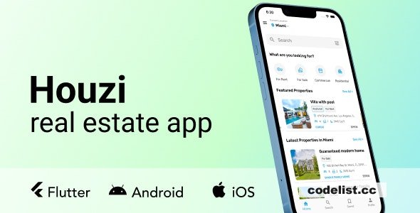 Houzi real estate app v1.4.3.1