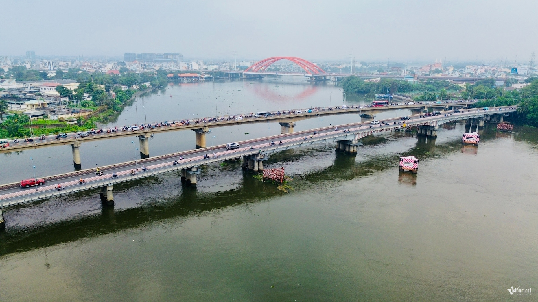 Lý do cấm ô tô qua cầu huyết mạch tại cửa ngõ TPHCM hơn 3 tháng