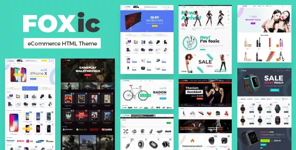 Foxic - eCommerce HTML Template v1.4