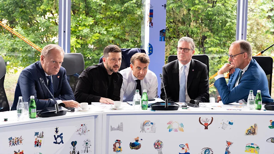 Zelenskyy UK France Germany Poland