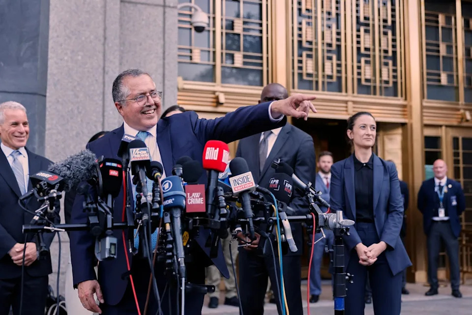 Diddy’s defense team is arguing that he should be released, in part because he is not a flight risk and doesn’t pose a danger to the community (AP Photo/Stefan Jeremiah)