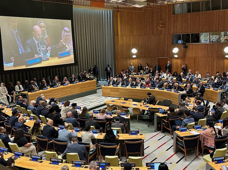 パレスチナ「2国家解決」を目指す国際会議開幕　米とイスラエル反発