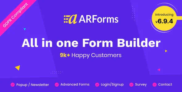 ARForms - Wordpress Form Builder Plugin, Contact Form v7.14