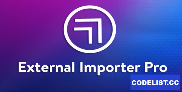 External Importer Pro v1.7.1