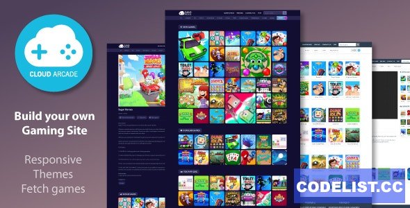 CloudArcade v1.4.5 - HTML5 / Web Game Portal CMS