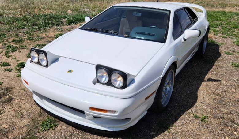 1997 Lotus Esprit V8 headlights up image