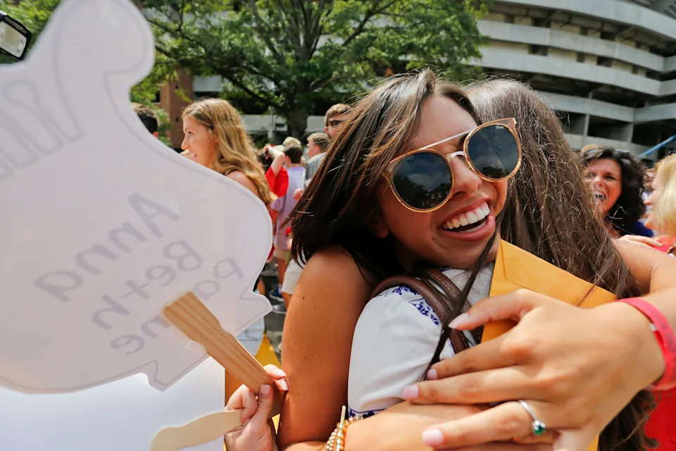 Just in time for Bama Rush Week, see photos of Alabama Bid Day from past years