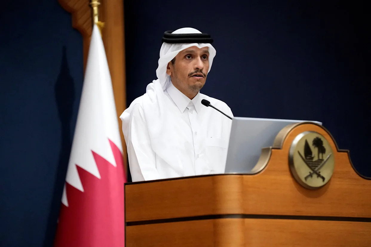 Qatari PM, Egyptian president back efforts to reach Gaza ceasefire