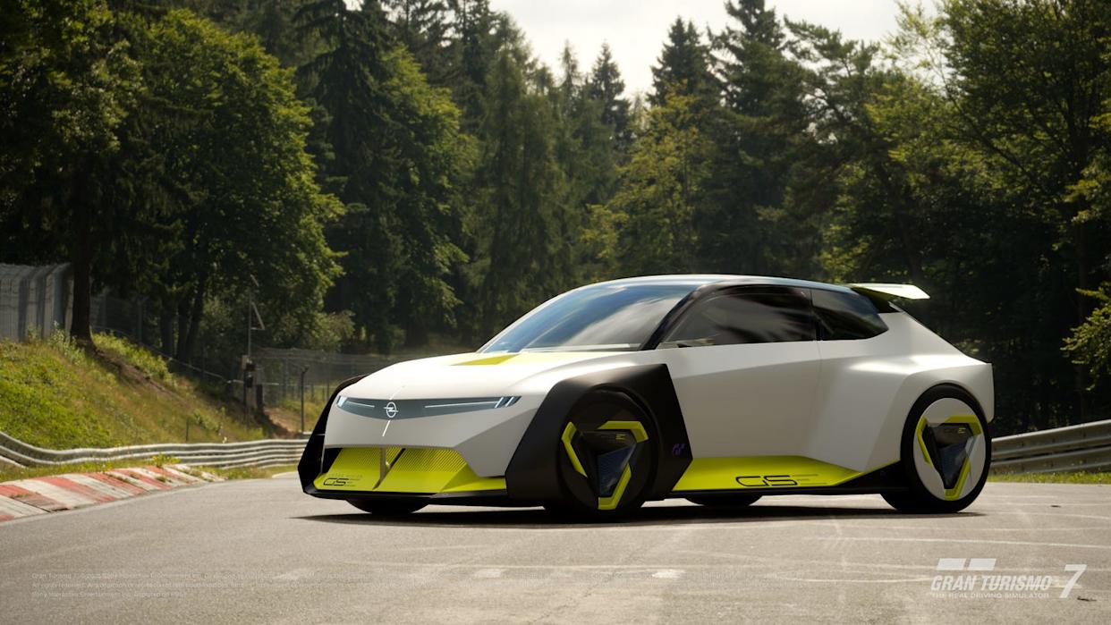 You Can Drive the Electric, 789-HP Opel Corsa GSE Hot Hatchback in the Gran Turismo Video Game This Fall