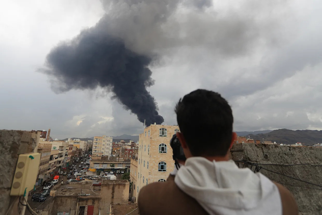 Israeli military targets Yemen’s Sanaa after Houthi attacks