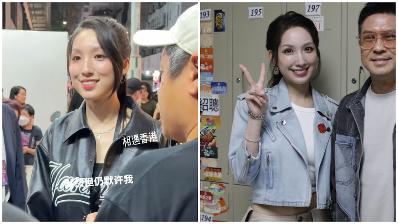 海兒被捕獲生圖流出　自信素顏出街歡迎合照：而家多咗少少偶包