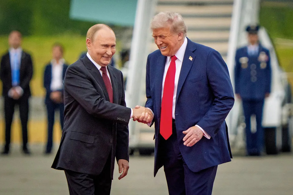 Image: U.S. President Trump And Russian  President Putin Meet On War In Ukraine At U.S. Air Base In Alaska (Andrew Harnik / Getty Images)