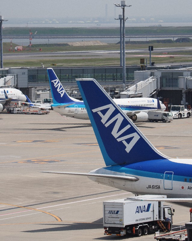 ANA　稚内行きの便が羽田に引き返し　離陸後にドアの不具合表示