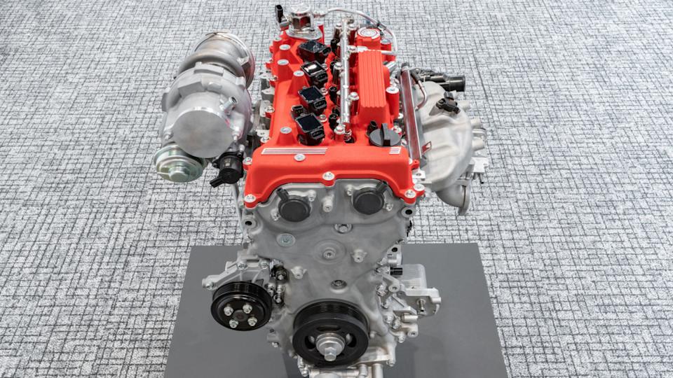 Toyota four-cylinder engine prototypeToyota