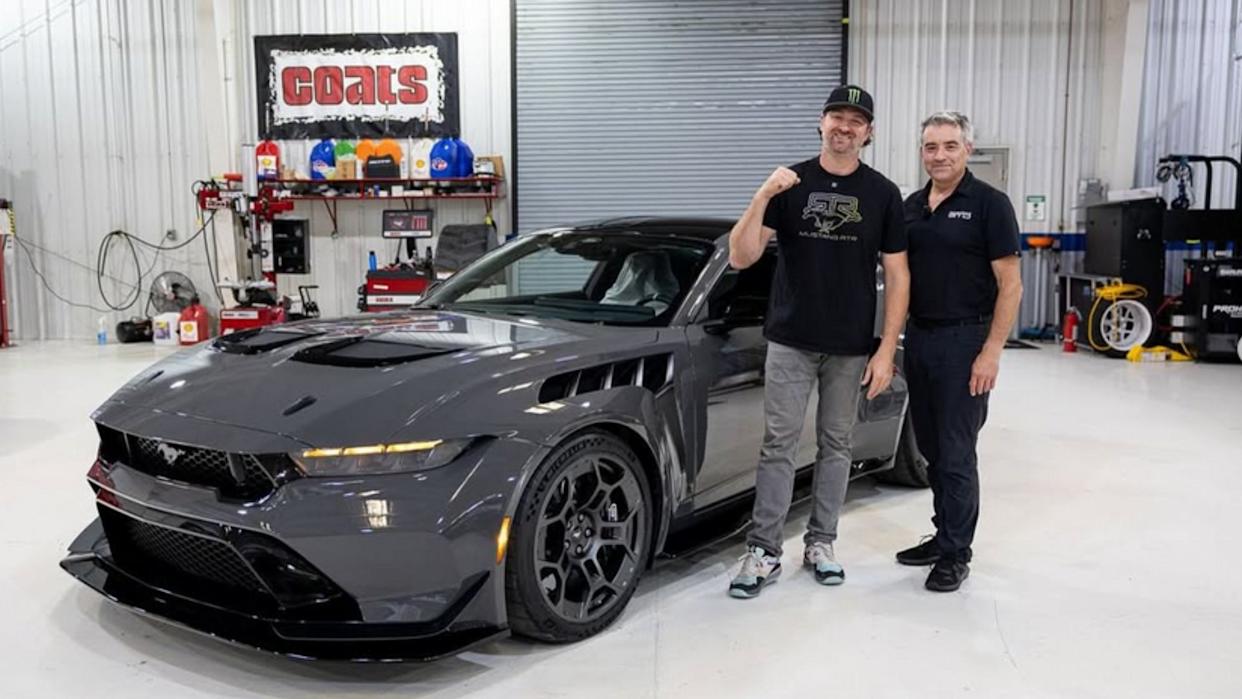 Vaughn Gittin Jr Gets His Ford Mustang GTD