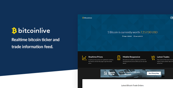 BitcoinLive - Realtime Bitcoin Prices & Info BitcoinLive - Realtime Bitcoin Prices & Info