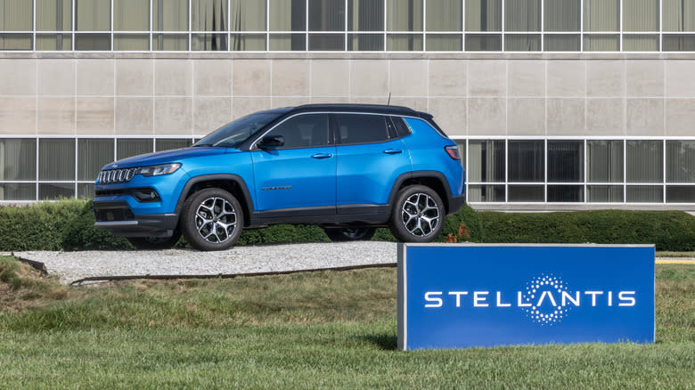 Stellantis Transmission plant. Jeep Compass Limited 4X4 SUV at the Stellantis plant for Dodge, Chrysler, and Ram. MY:2025