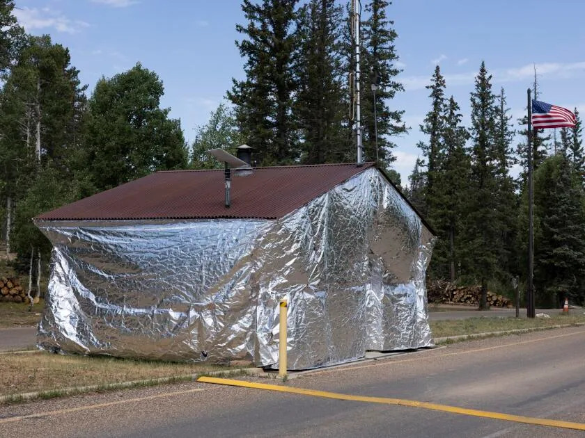 The Visitors Service center to the North Rim  on August 12, 2025 in Arizona.