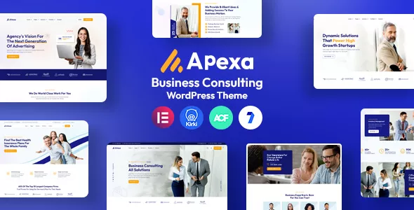Apexa - Multipurpose Business Consulting WordPress Theme v2.1.0