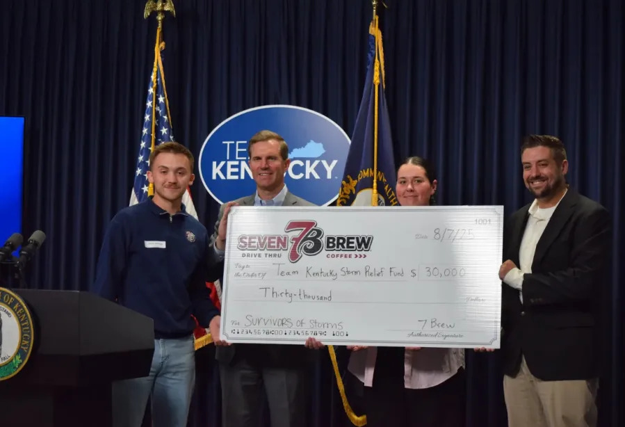 7 Brew pours back into Kentucky communities with $30K storm relief donation