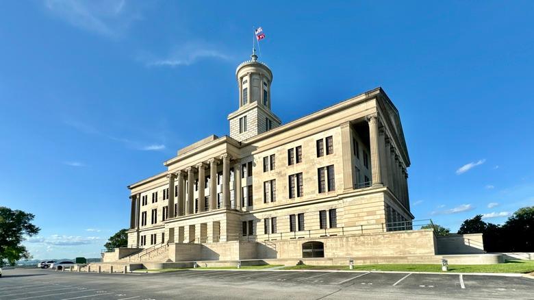 The Tennessee State Capitol inNashville, Tennessee
