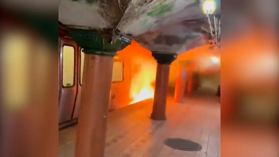 Fire under NJ train sends passengers fleeing; multiple treated for smoke inhalation