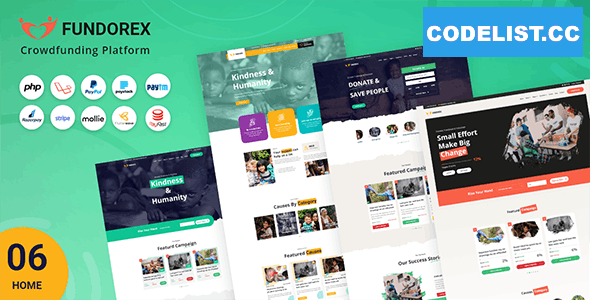 Fundorex v1.1.0 - Crowdfunding Platform