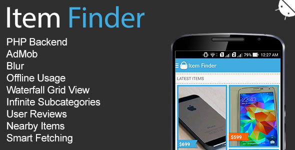 Item Finder MarketPlace Full Android App v1.7.1 Item Finder MarketPlace Full Android App v1.7.1