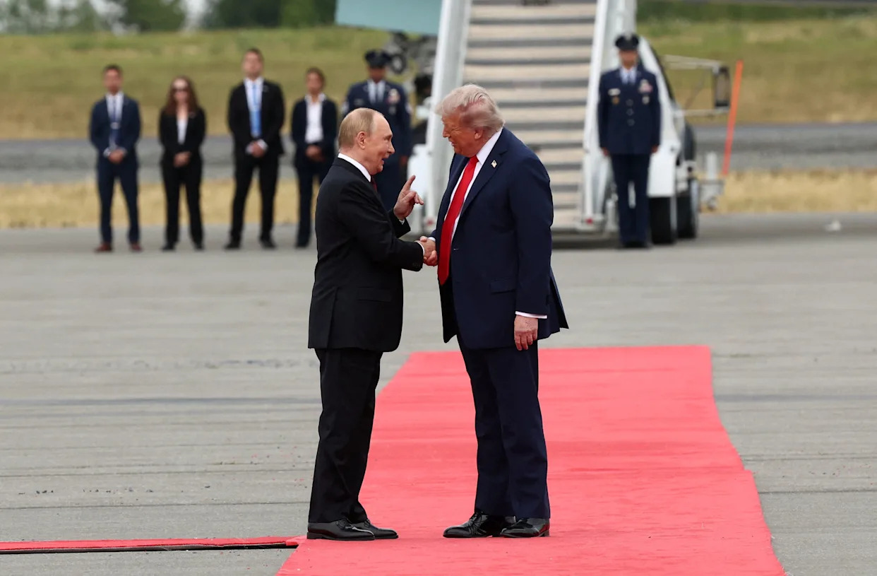 Trump and Putin meet in high-stakes Alaska summit